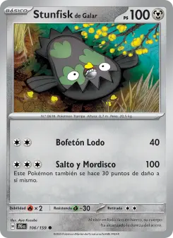 Stunfisk de Galar, Juntos de Aventuras 106