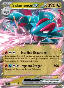 Salamence ex, Juntos de Aventuras 114