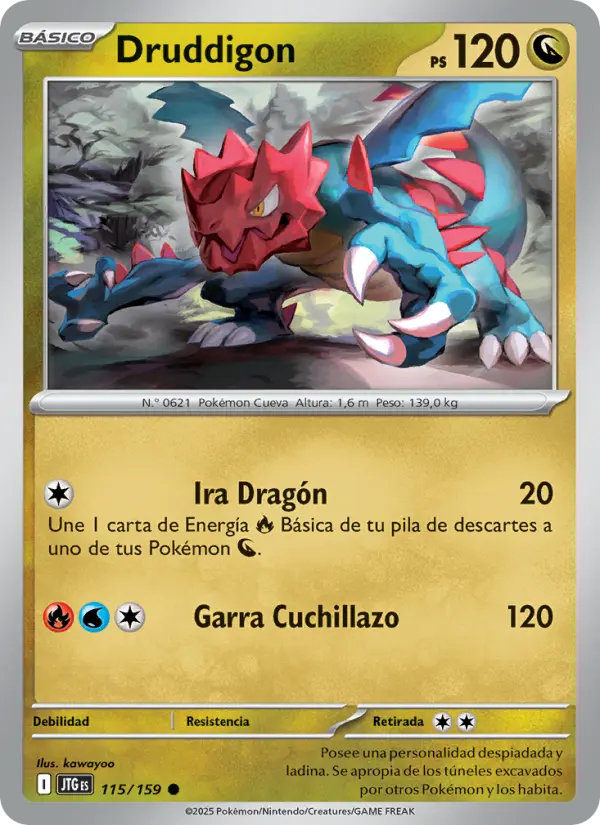 Druddigon, Juntos de Aventuras 115