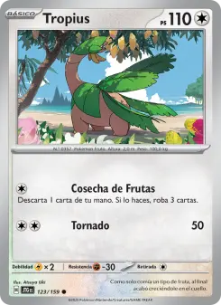 Tropius, Juntos de Aventuras 123