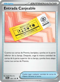 Entrada Canjeable, Juntos de Aventuras 156