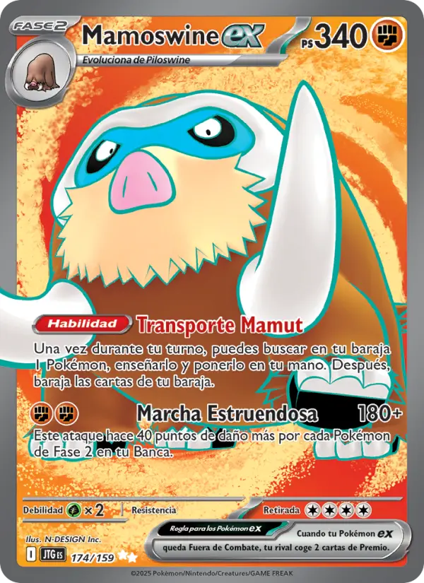 Mamoswine ex, Juntos de Aventuras 174
