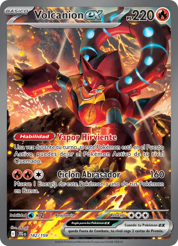Volcanion ex, Juntos de Aventuras 182