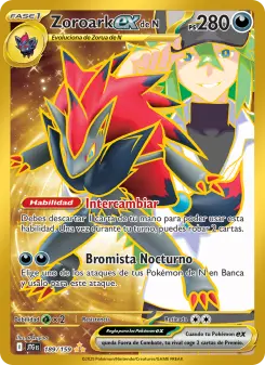 Zoroark ex de N, Juntos de Aventuras 189