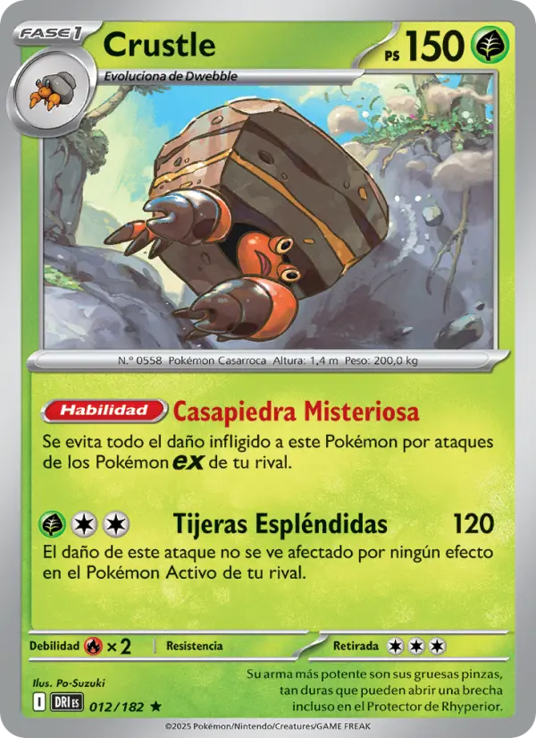 Crustle, Rivales Predestinados 012
