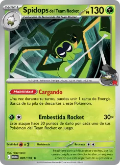 Spidops del Team Rocket, Rivales Predestinados 020