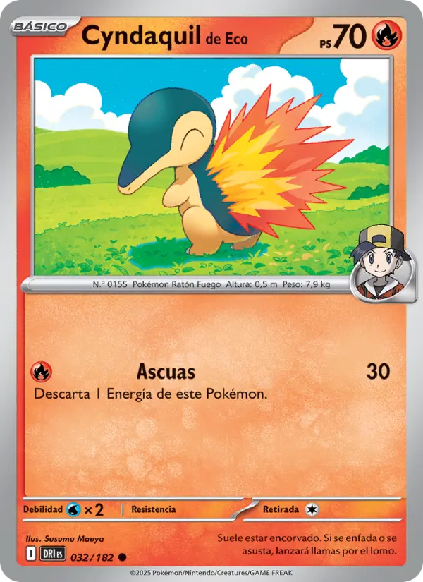 Cyndaquil de Eco, Rivales Predestinados 032