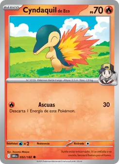 Cyndaquil de Eco, Rivales Predestinados 032