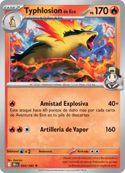 Typhlosion de Eco, Rivales Predestinados 034