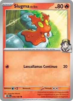 Slugma de Eco, Rivales Predestinados 035