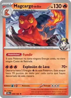 Magcargo de Eco, Rivales Predestinados 036