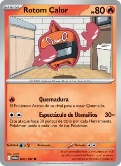 Rotom Calor, Rivales Predestinados 043
