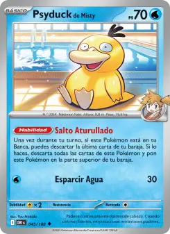 Psyduck de Misty, Rivales Predestinados 045