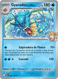 Gyarados de Misty, Rivales Predestinados 049