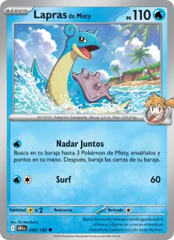 Lapras de Misty, Rivales Predestinados 050