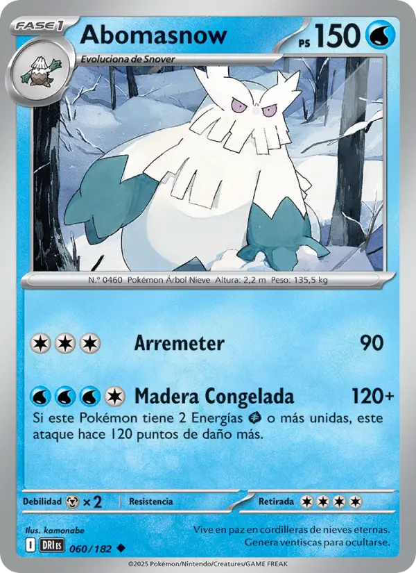 Abomasnow, Rivales Predestinados 060