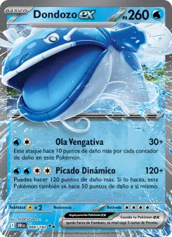Dondozo ex, Rivales Predestinados 066