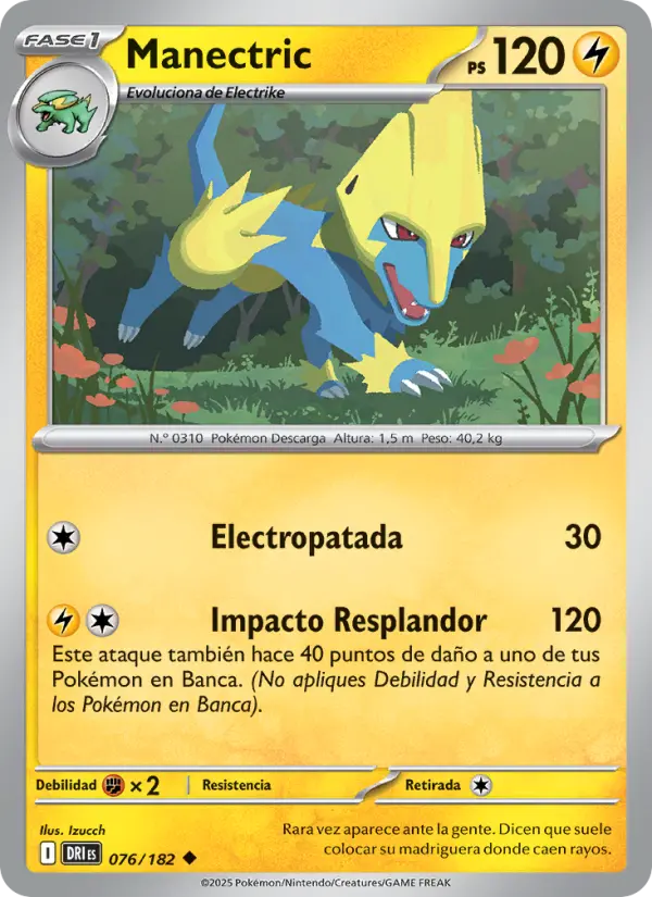 Manectric, Rivales Predestinados 076