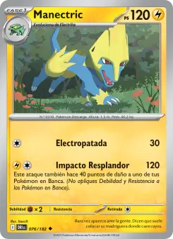 Manectric, Rivales Predestinados 076