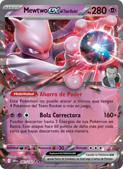 Mewtwo ex del Team Rocket, Rivales Predestinados 081