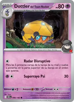 Dottler del Team Rocket, Rivales Predestinados 088