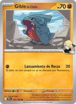 Gible de Cintia, Rivales Predestinados 102