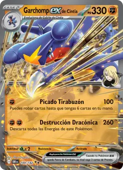 Garchomp ex de Cintia, Rivales Predestinados 104