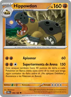 Hippowdon, Rivales Predestinados 106