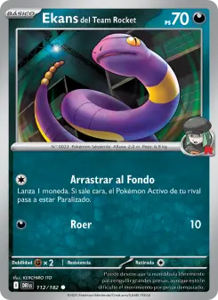Ekans del Team Rocket, Rivales Predestinados 112