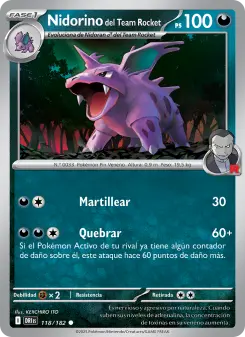 Nidorino del Team Rocket, Rivales Predestinados 118