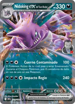 Nidoking ex del Team Rocket, Rivales Predestinados 119
