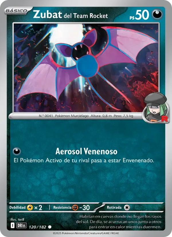Zubat del Team Rocket, Rivales Predestinados 120