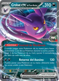 Crobat ex del Team Rocket, Rivales Predestinados 122