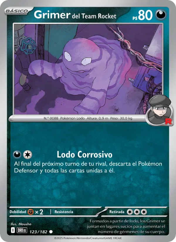 Grimer del Team Rocket, Rivales Predestinados 123