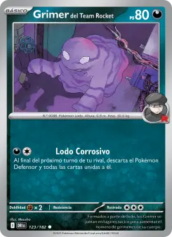 Grimer del Team Rocket, Rivales Predestinados 123