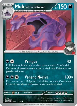 Muk del Team Rocket, Rivales Predestinados 124