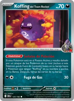 Koffing del Team Rocket, Rivales Predestinados 125
