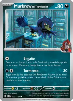 Murkrow del Team Rocket, Rivales Predestinados 127