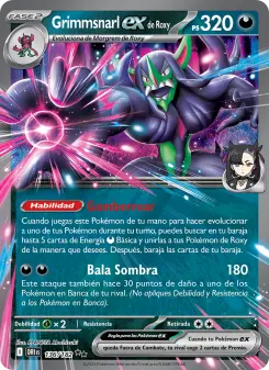 Grimmsnarl ex de Roxy, Rivales Predestinados 136