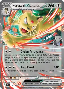 Persian ex del Team Rocket, Rivales Predestinados 150