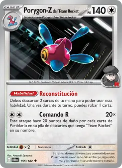 Porygon-Z del Team Rocket, Rivales Predestinados 155