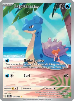 Lapras de Misty, Rivales Predestinados 194