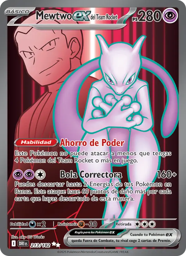 Mewtwo ex del Team Rocket, Rivales Predestinados 213