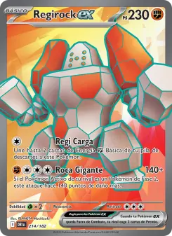 Regirock ex, Rivales Predestinados 214