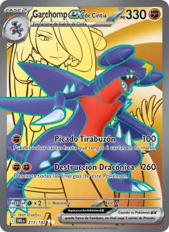 Garchomp ex de Cintia, Rivales Predestinados 215