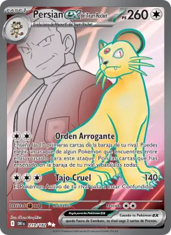 Persian ex del Team Rocket, Rivales Predestinados 219