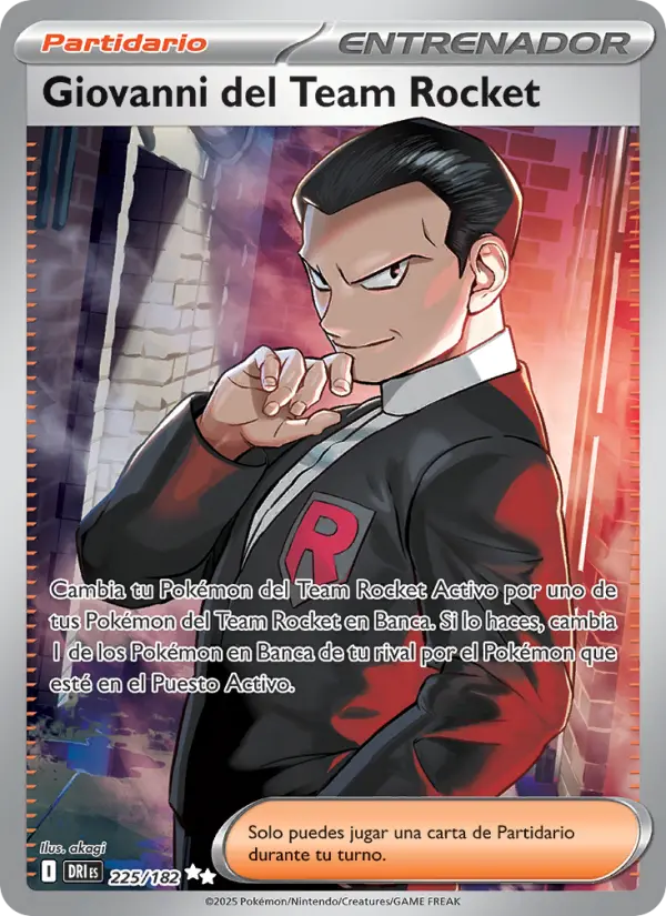 Giovanni del Team Rocket, Rivales Predestinados 225