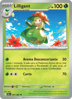 Lilligant, Fulgor Negro 007