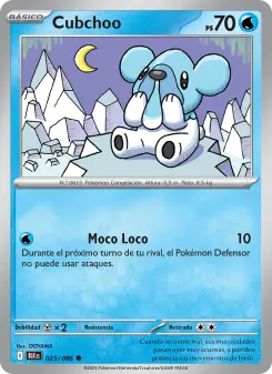 Cubchoo, Fulgor Negro 025