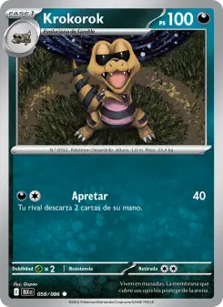 Krokorok, Fulgor Negro 058